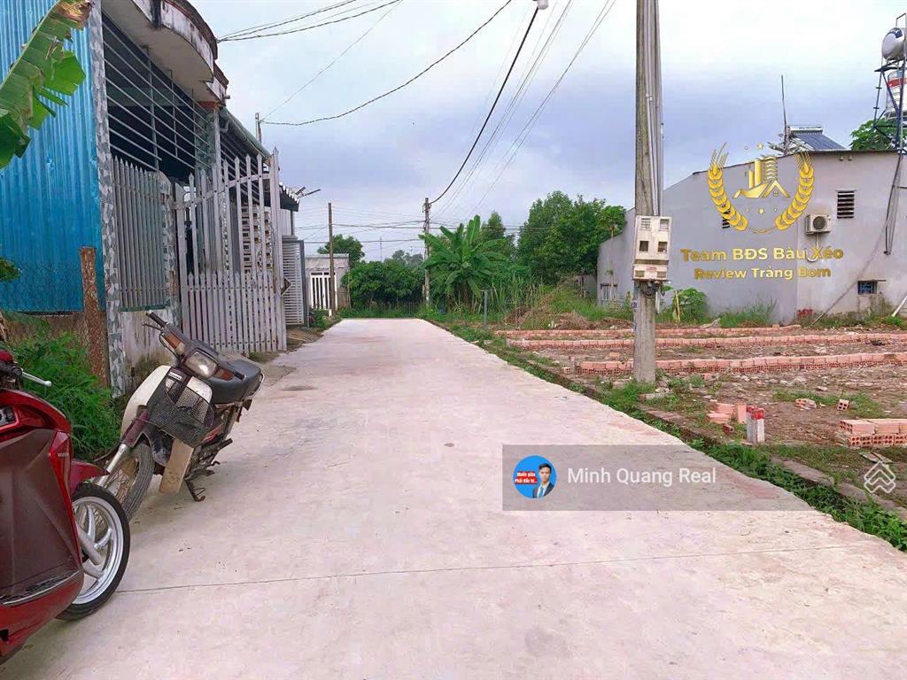 Bán đất thổ cư 100m2 siêu rẻ ấp 1, sông trầu, sát kcn bàu xéo và vđ4, chỉ 9xx triệu