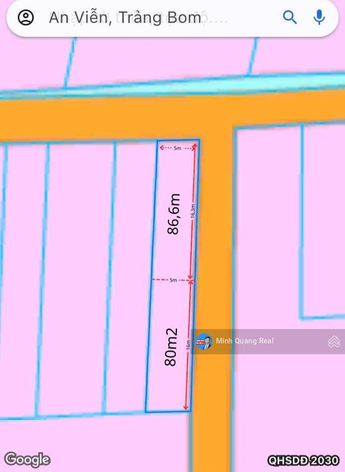 Chủ cần bán 2 lô thổ cư gần kcn bàu xéo, sát đt 777 và liền kề tổng kho 620ha, chỉ 6xx tr/nền