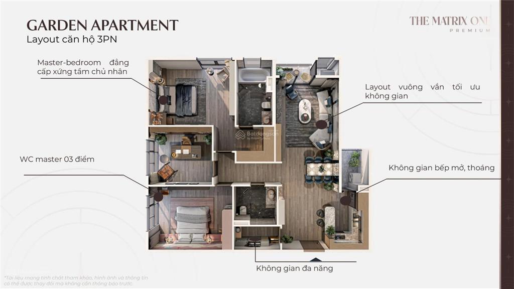 Căn hộ vip skyvilla penthouse president tại toà the luxe dự án the matrix one lê quang đạo mễ trì