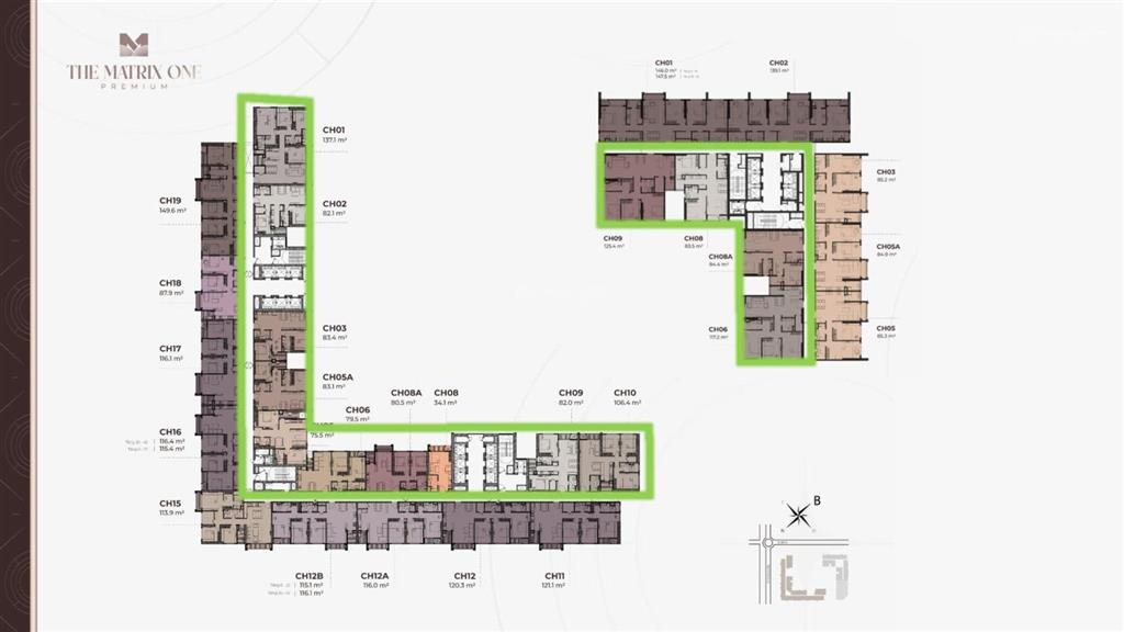 Căn hộ vip skyvilla penthouse president tại toà the luxe dự án the matrix one lê quang đạo mễ trì