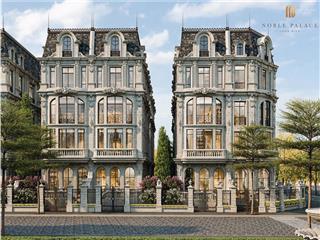 Mở bán quỹ căn ngoại giao biệt thự dự án noble place tại đường đào hinh, phúc đông, long biên