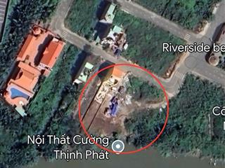 Bán đất mặt tiền sông gần 1000m2 35 tỷ tại khu long thuận riverside  quận 9