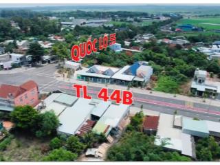 Bán đất thổ cư 5x20=100m2. gần vòng xoay tỉnh lộ 44b đoạn an ngãi long điền. giá 2 tỷ tl