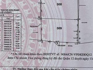 Bán đất tại đường lê thị riêng, thới an, quận 12, tp.hcm, ngay khu dân giá 50 triệu / m2, 3900 m2