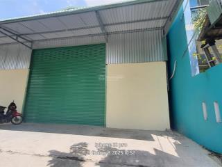 Cho thuê kho 280m nền sơn epoxy sạch đẹp. đường xe cont. tại hiệp thành, q12