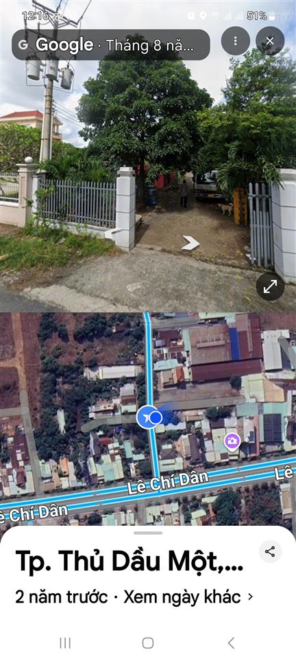 Bán đất 932.6m2 thổ cư 500m2 tại lê chí dân, phường hiệp an, thủ dầu một, bình dương. giá 22tỷ tl