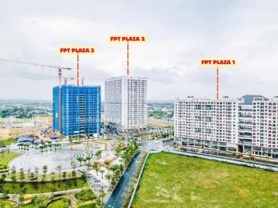 Bán căn hộ 2pn tầng cao, dt 69m2, hướng nam, có nội thất fpt plaza 2 0932 406 ***