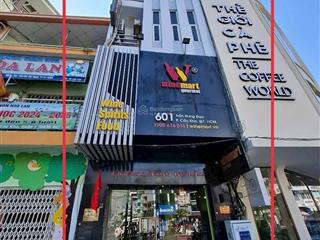 Bán nhà mặt tiền 601 trần hưng đạo, phường cầu kho, quận 1 dt 4x20m 5 tầng 36 tỷ