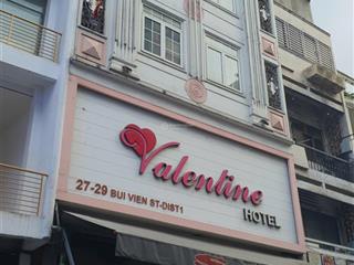 Bán nhà mặt tiền 2729 bùi viện, phường phạm ngũ lão, quận 1. dt 7.83x20m hầm 9 tầng hđt 320tr/th