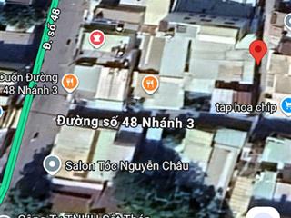 Bán nhà xẹc ngắn hẻm ô tô đường 48 hiệp bình chánh