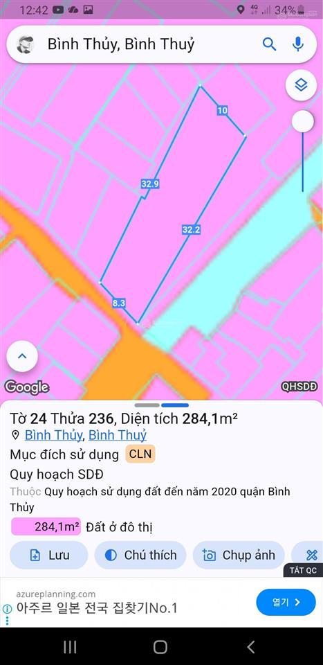 Bán đất mặt tiền hẻm 5 đường lê hồng phong, phường bình thủy, quận bình thủy (cũ)