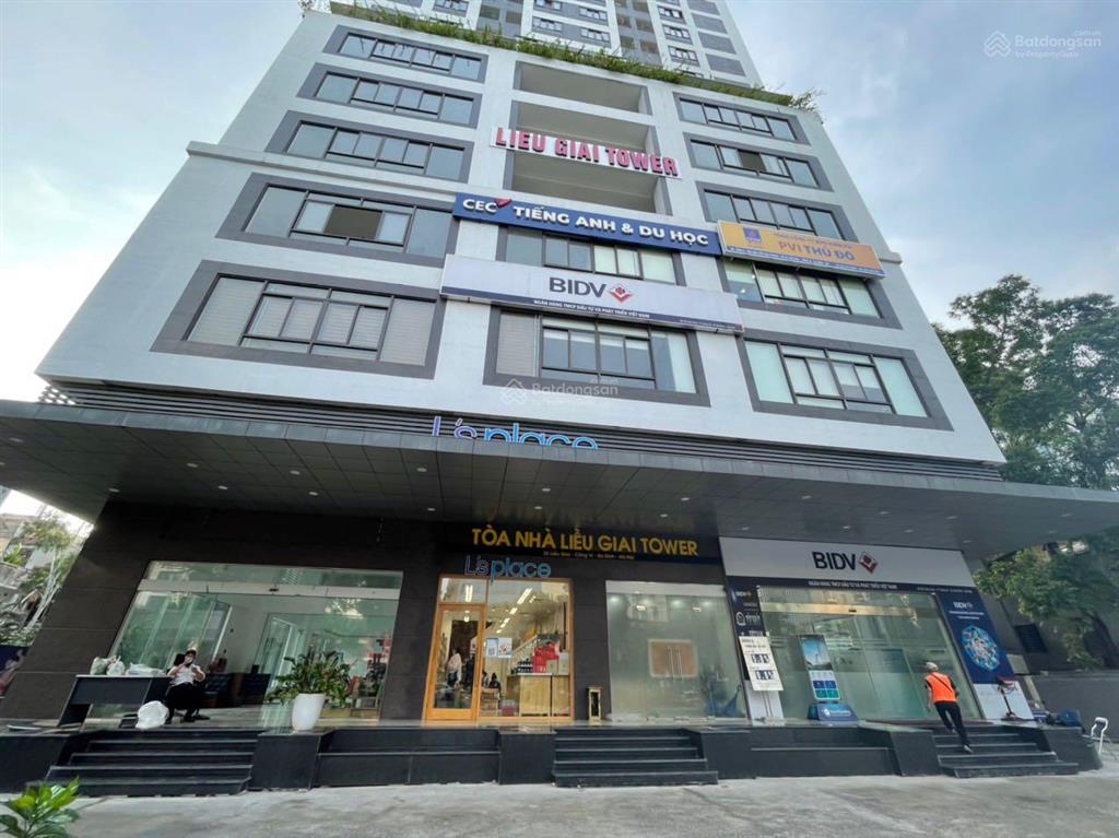 Ban quản lý bán sàn văn phòng liễu giai tower, ba đìn, dt 100  1200m2, giá 40tr/m2, đt 0938 613 ***