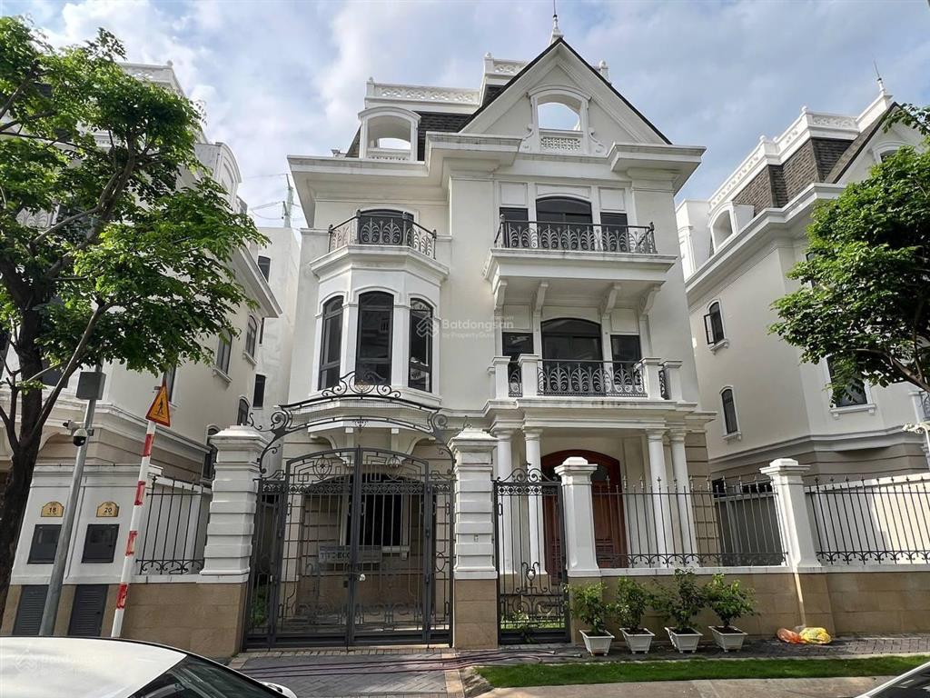 Vip! bán biệt thự mới khu compound vip nhất thạnh mỹ lợi, q2, dt 15x20m  3 tầng, giá 66 tỷ