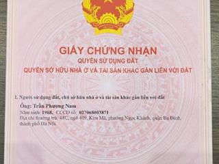 Chính chủ bán nhà liền kề mặt đường quang liệt, gần công viên chu văn an,the manor central park