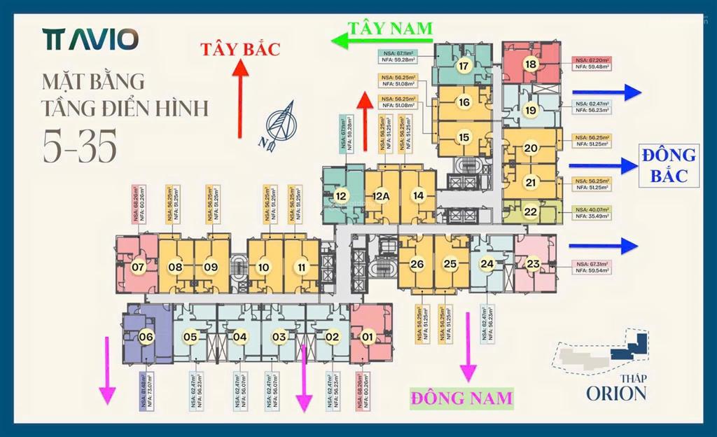 Suất nội bộ căn 2pn trực tiếp chủ đầu tư, chiết khấu 3%, 50 triệu trừ vào giá bán