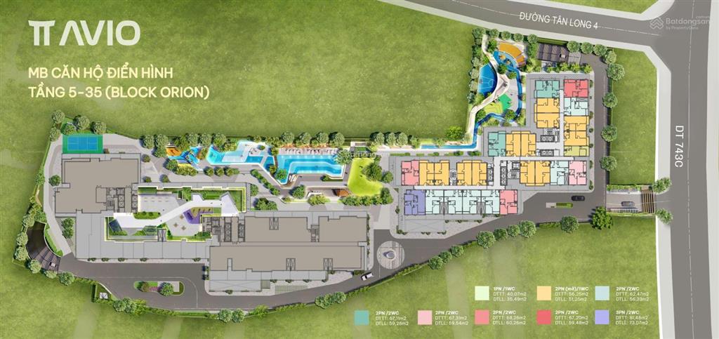 Suất nội bộ căn 2pn trực tiếp chủ đầu tư, chiết khấu 3%, 50 triệu trừ vào giá bán