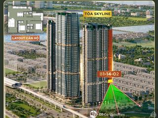 Bán căn hộ 03 phòng ngủ 85,5m2 tại lumiere prime hills dự án vinhomes cổ loa