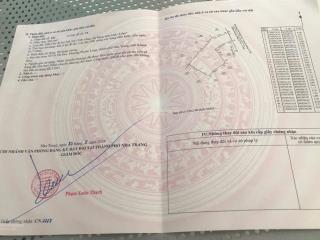 Giá cực sốc  bán nhanh lô đất hẻm võ thị sáu, p. phước long, tp nha trang, t. khánh hòa