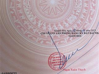 Chủ cần bán lô đất đẹp tại vĩnh hiệp, nha trang   chỉ 2.320 tỷ