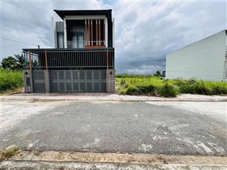 Đất mặt tiền 112m2 950triệu shr khu dân cư hiện hữu tân lân giá rẻ trục chính ql50 cần đước