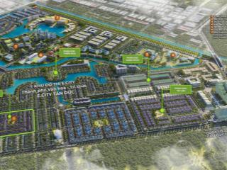Cơ hội đầu tư siêu lợi & an cư tại khu đô thị 356ha tai e.city tân đức giá 22 triệu/m2 shr đức hòa