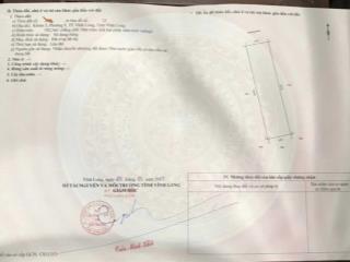 Giá tốt nhất khu vực! bán 2 lô đất nền rất đẹp, mặt tiền khu trung tâm hành chính tp vĩnh long
