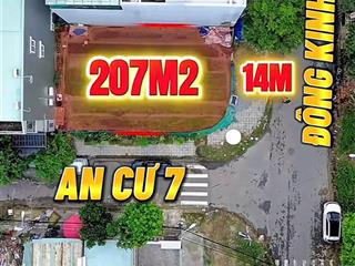 Chính chủ bán nhanh siêu phẩm góc 2 mặt tiền đông kinh nghĩa thục & an cư 7