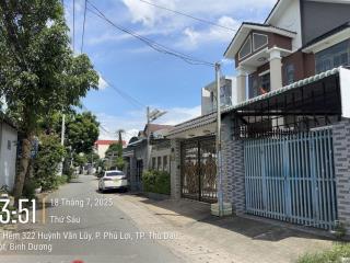 Nhà 1 trệt 2 lầu  phú lợi  đường nhựa trước nhà 6m  nhánh đường huỳnh văn luỹ  diện tích 5x22