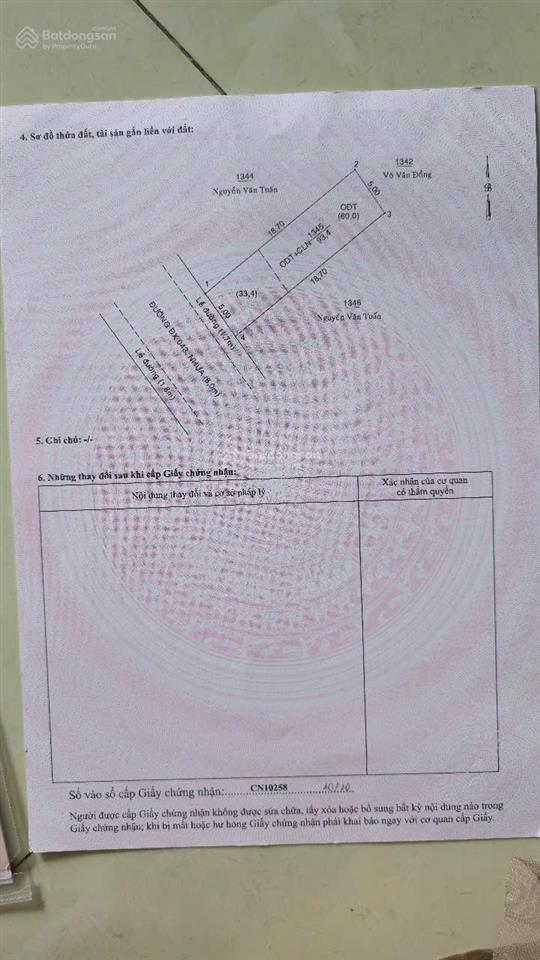 Bán đất mặt tiền dx 043  phú mỹ, vị trí cách đường phạm ngọc thạch chỉ 50m