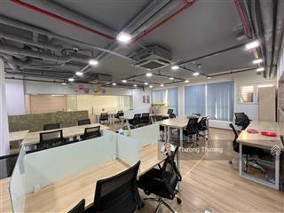 Charmington quận 10  cho thuê sàn officetel 200m2 có bàn ghế, ngăn các phòng ban, giáp q3