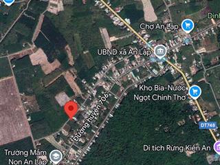 Chính chủ cần bán đất mặt tiền đường nhựa có thổ cư gần trung tâm hành chính huyện ngang 10x60m