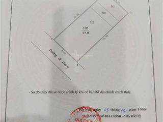 Bán nhà 3 tầng/75m2 ngõ 14 phố sài đồng  khu phân lô vỉa hè oto tránh đường thông mt 5m 215tr/m2