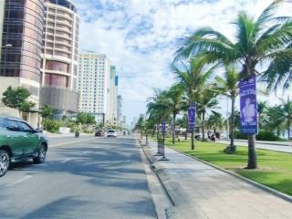 Bán 3 lô liền kề mặt tiền biển đường trường sa, ngay biển tân trà, đường 15m