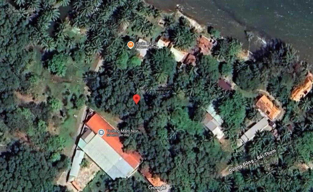 Bán đất nền 2 mặt tiền bãi thơm, dương đông, gần biển, 1680m² , sổ hồng