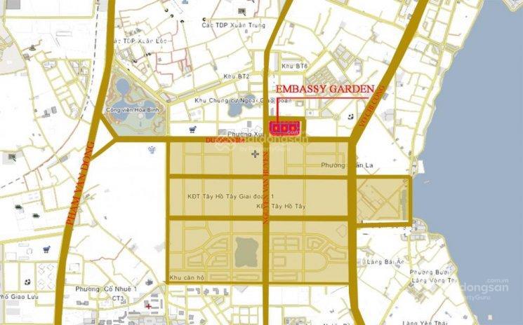 Cần bán shophouse liền kề embassy garden khu đô thị tây hồ tây 120m2