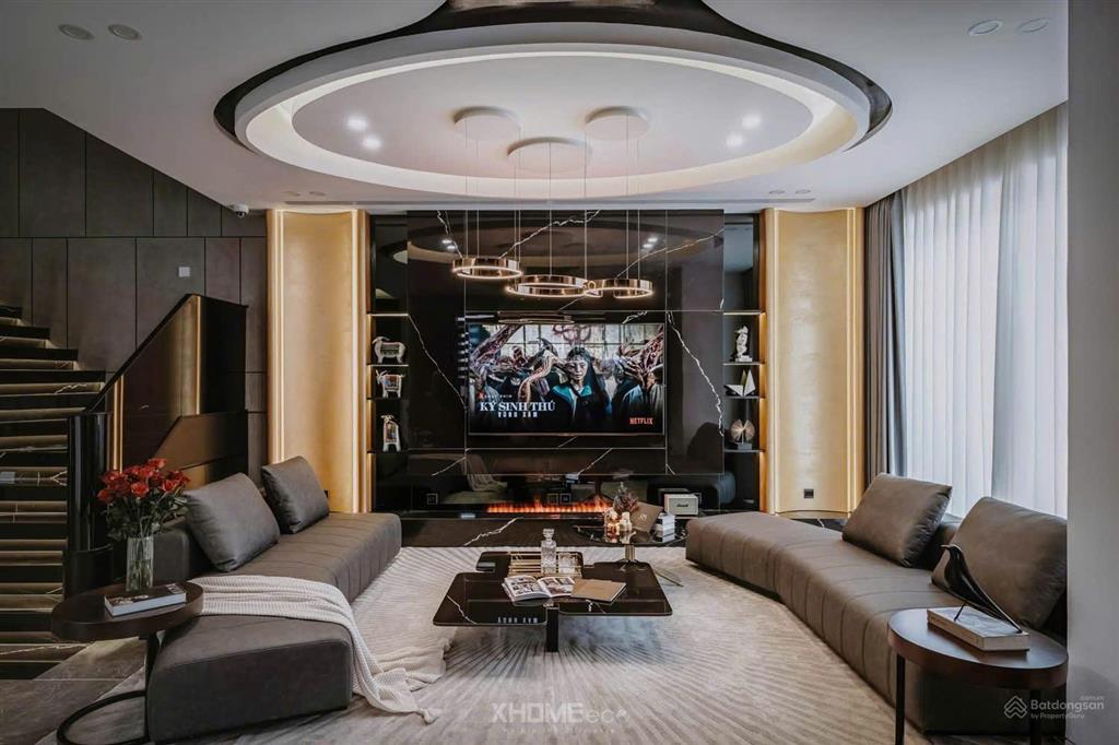 Bán song lập nguyệt quế 09, 153m2, đn, h thiện nội thất luxury, view hồ điều hòa, vườn hoa rộng