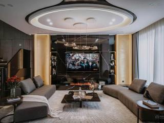 Bán song lập nguyệt quế 09, 153m2, đn, h thiện nội thất luxury, view hồ điều hòa, vườn hoa rộng