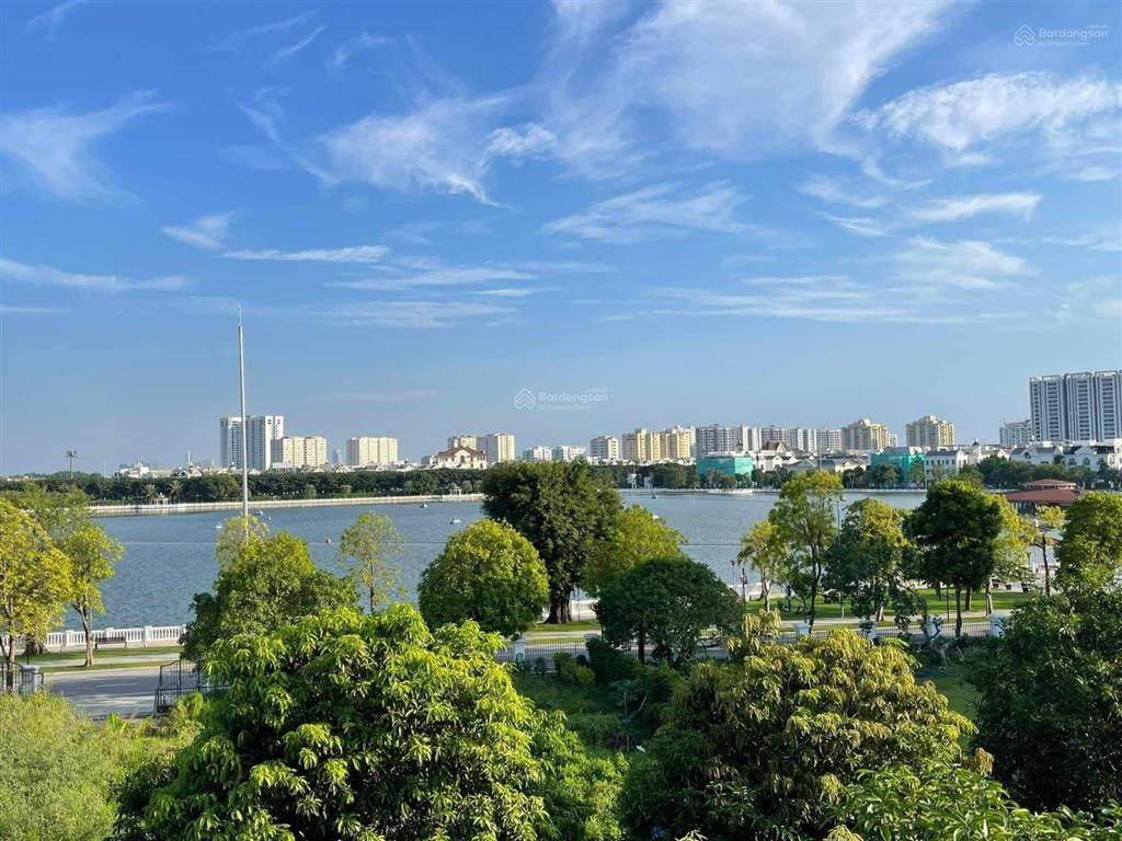 Bán song lập nguyệt quế 09, 153m2, đn, h thiện nội thất luxury, view hồ điều hòa, vườn hoa rộng