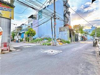Bán lô đất góc 2 mặt tiền hẻm thông 6m đường vườn lài, p. an phú đông, hcm 4,55 tỷ