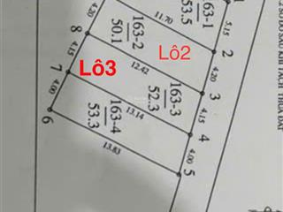 Bán 3 lô 12 ngõ 12 sài đồng, cách mặt phố sài đồng 50m, vị trí siêu đẹp, khu vực kinh doanh sầm uất