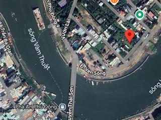 Siêu phẩm ven sông trục đường vườn lài  nguyễn thái sơn. dt 2000m2 sát ven sông. giá chỉ 34tr/m2
