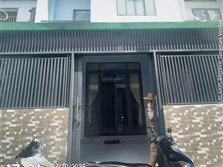 Bán nhà hẻm bờ bao tân thắng đối diện aeon. dt 5.6x9.3m. trệt 1 lầu mới 100%