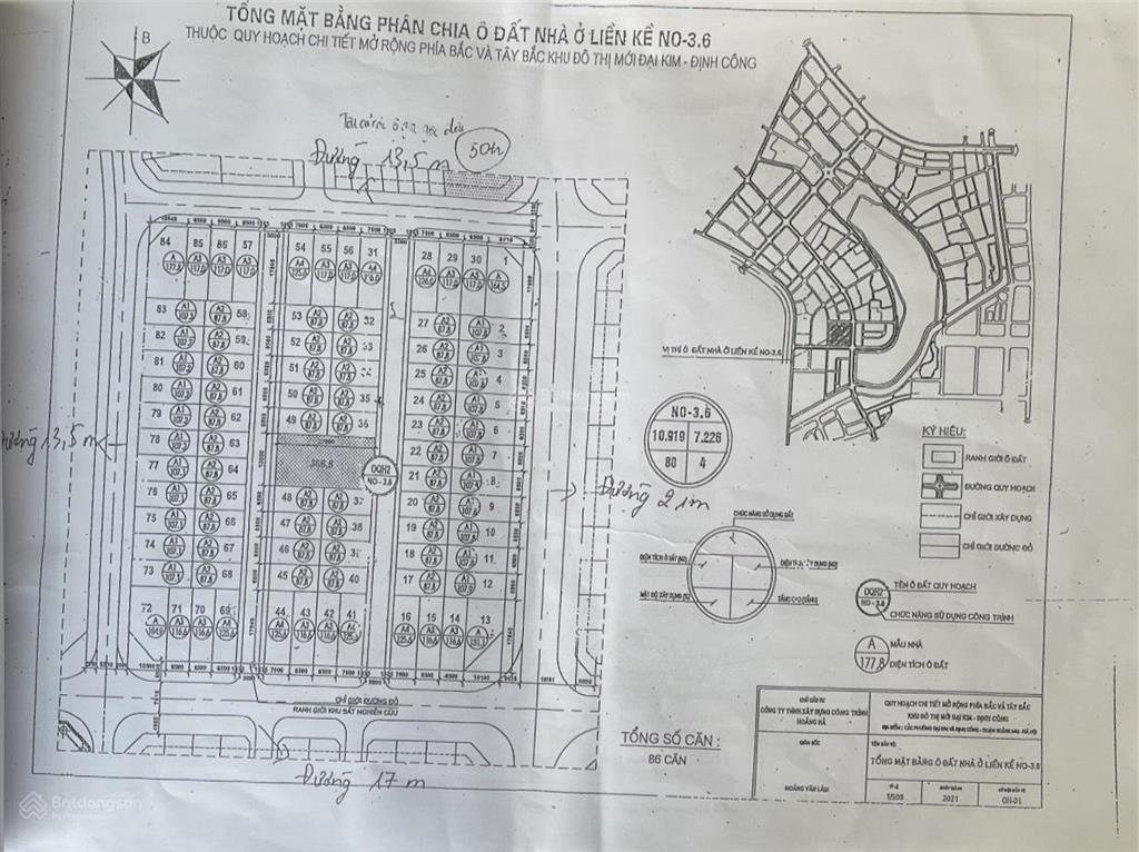 Cập nhật bảng giá dự án đại kim định công mở rộng, hàng hiếm giá 7x triệu/m2