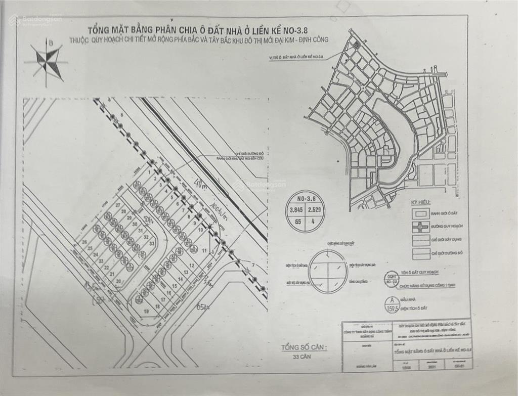 Cập nhật bảng giá dự án đại kim định công mở rộng, hàng hiếm giá 7x triệu/m2