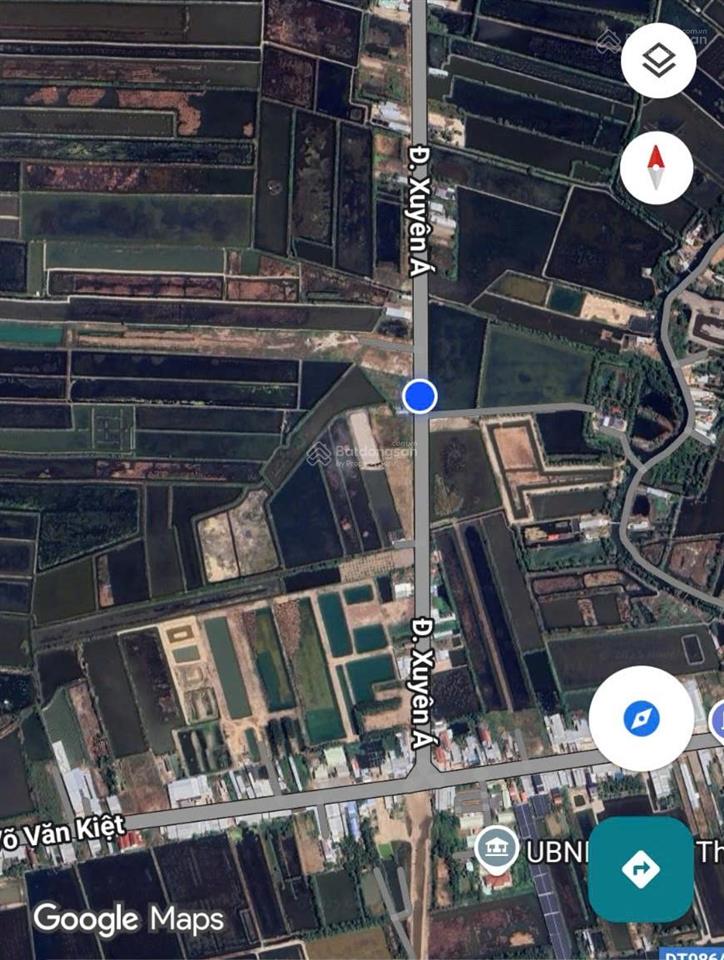 Bán nền thổ cư liền kề ngã ba xuyên á. diện tích 5x45 m. xã hồ thị kỷ, thới bình, cà mau