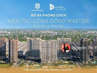 Chỉ từ 3.4 tỷ sở hữu ngay căn hộ 2pn tại masteri trinity square view công viên unity park xanh mát