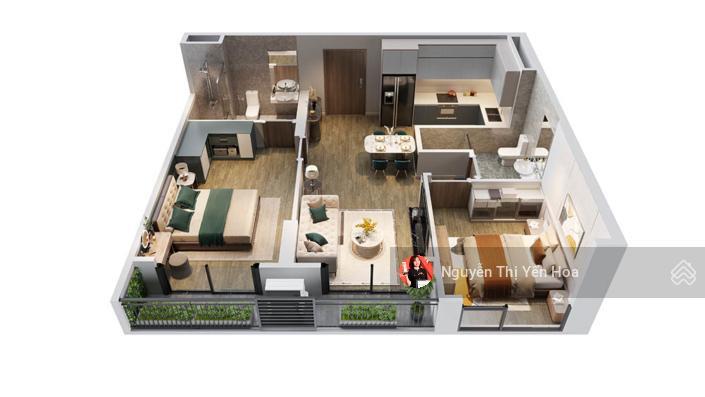 Giảm giá sâu ch 2pn tòa the beverly cần bán gấp với giá tốt, view thoáng đẹp, tầng trung cắt lỗ sâu