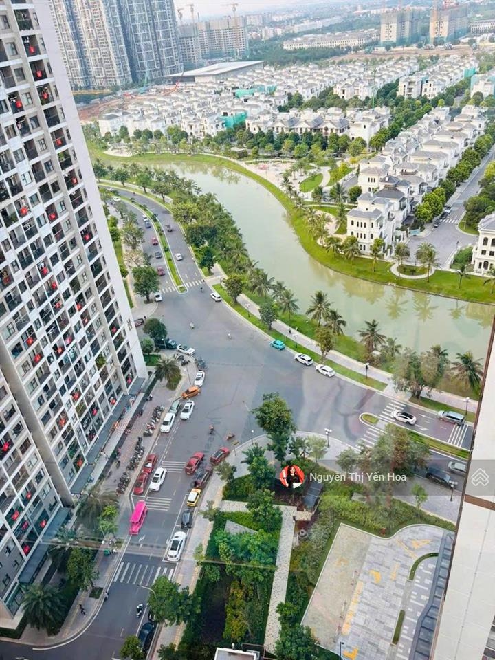Bán gấp căn hộ 2pn tòa h1 masteri vinhomes ocp1, căn góc view sông và bt ngọc trai, full đồ như ảnh