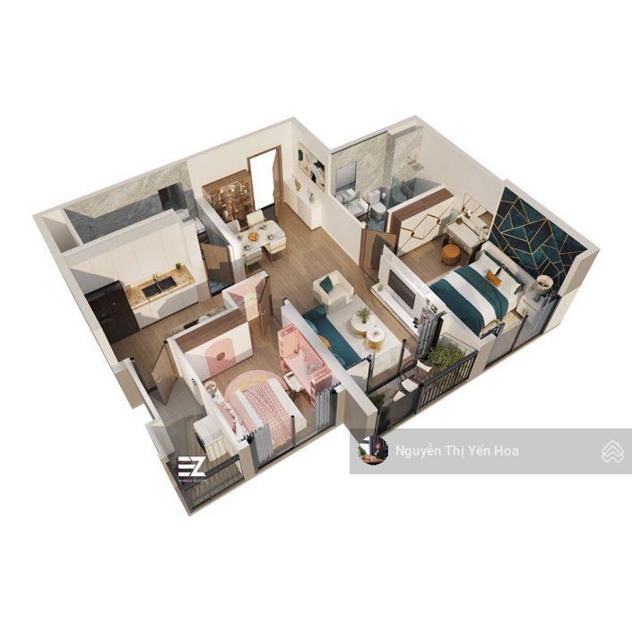 Quỹ căn zurich chuyển nhượng 3pn giá tốt tháng 12 vin ocp do chủ nhà không có nhu cầu ở cần bán gấp