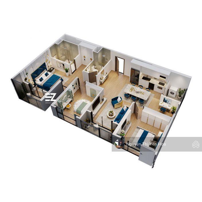 Quỹ căn zurich chuyển nhượng 3pn giá tốt tháng 12 vin ocp do chủ nhà không có nhu cầu ở cần bán gấp